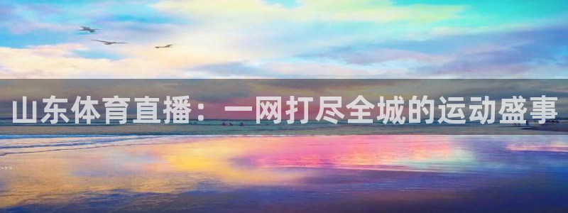 山东体育直播：一网打尽全城的运动盛事